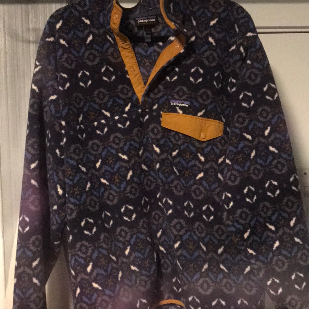 Patagonia synchilla quarter snap pullover